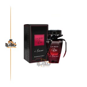 عطر ادکلن لانکوم لا نویت ترزور ای لا فولی فراگرنس ورد لا نویت رز ای لانور
