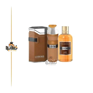 ادکلن مردانه امپر مدل لجند همراه با اسپری و شامپوبدن