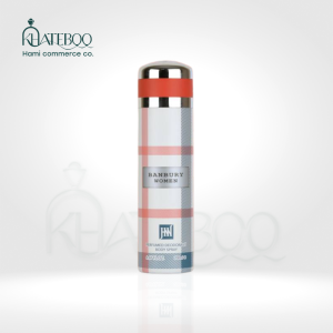 اسپری خوشبوکننده بدن جکوین رایحه عطر زنانه بربری لندن