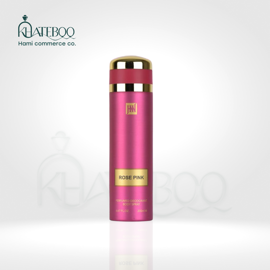 اسپری خوشبوکننده بدن جکوین رایحه عطر زنانه مونتال رز مشک Rose Pink